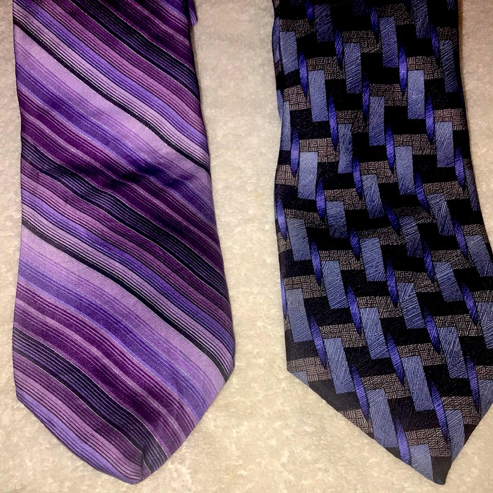 two ties in good condition